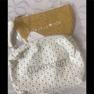 Glittery Makeup Pouches